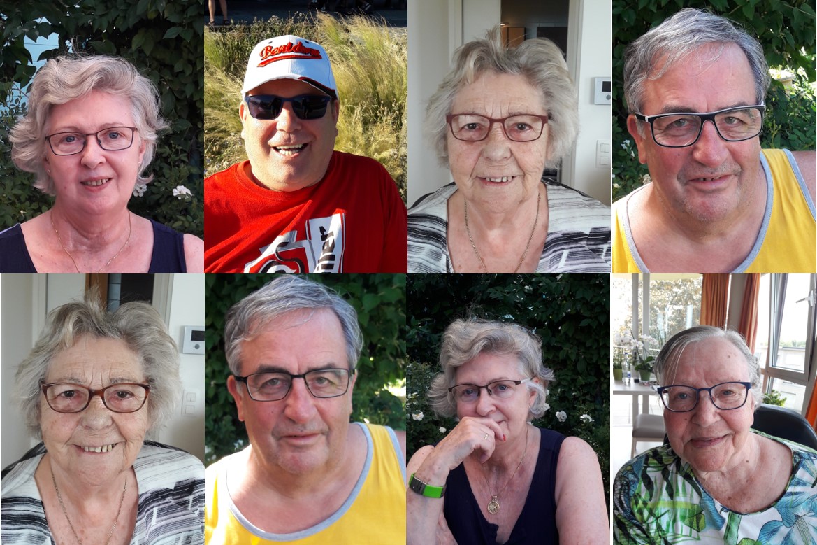 Tevreden klanten van de opticien aan huis